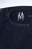 Kalhoty Mercur Loose Monument Raw Denim