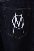 Kalhoty Mercur Loose Monument Raw Denim