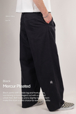 Kalhoty Mercur Pleated