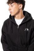 Mikina Na Zip Alpha Industries Basic Small Logo