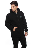Bluza Kaptur Zip Stussy Basic International Dot
