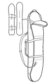 Pokrowiec Na Snowboard Burton Space Sack 156