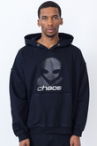 Chaos Alien Distressed Hoodie