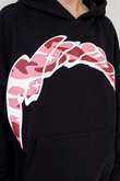 Bluza Z Kapturem Mindout Pink Pattern Logo