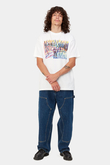 T-shirt Carhartt WIP Ollie Mac Icy Lake