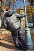 Kurtka Zimowa Mercur Leather Puffer