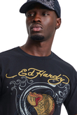 Tričko Ed Hardy Diamante Serpent