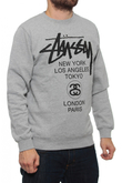 Bluza Stussy World Tour Crew