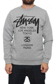 Bluza Stussy World Tour Crew