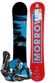 Komplet Snowboardowy Deska Wiązania Morrow Mountain 151