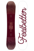 Deska Snowboardowa Damska Bataleon Feelbetter 149