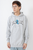 Bluza Z Kapturem Thrasher Screaming Logo Santa Cruz