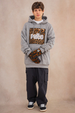 Palto Leopard Snow Hoodie