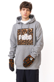 Palto Leopard Snow Hoodie