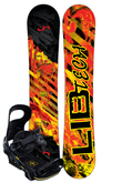 Komplet Snowboardowy Deska Wiązania Lib Tech Skate Banana 162