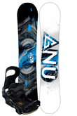 Komplet Snowboardowy Deska Wiązania Gnu Carbon Credit Asym 156
