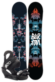 Burton Stylus Women's Snowboard Set 138