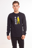 Longsleeve HUF X Kill Bill Black Mamba