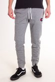 Champion Satin C Logo Cotton Terry Joggers Pants