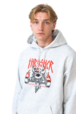 Bluza Z Kapturem Thrasher x Toy Machine Monster-Gram