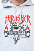 Bluza Z Kapturem Thrasher x Toy Machine Monster-Gram