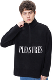 Bluza Bez Kaptura Pleasures Onyx
