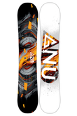 Gnu Carbon Credit Asym 150 Snowboard Set Orange