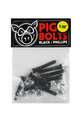 Pig Black Philips 1.0" Bolts