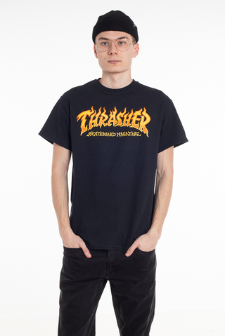 Thrasher Fire Logo T-shirt