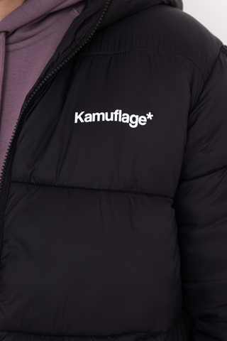 Kurtka Zimowa Kamuflage Puff Mini Logo Hooded