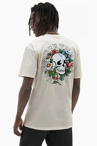 Vans Floral Skull T-shirt