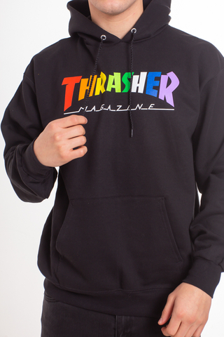 Bluza Z Kapturem Thrasher Rainbow