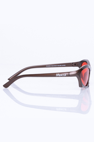 Mercur 436/MG/2K22 Brown Red Sunglasses