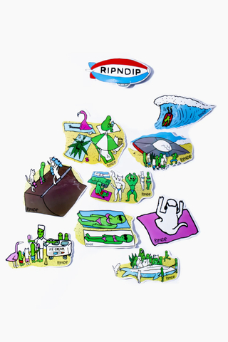 Ripndip Roswell Beach Sticker Pack