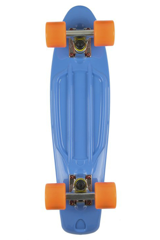 Cruiser Deskorolka Fish Skateboards Classic Blue Silver Orange