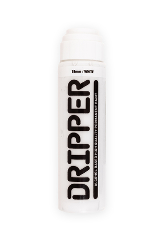 Dope Cans Dripper 18mm Marker White