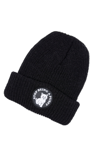 Czapka Zimowa Ripndip Stop Being A Pussy Ribbed