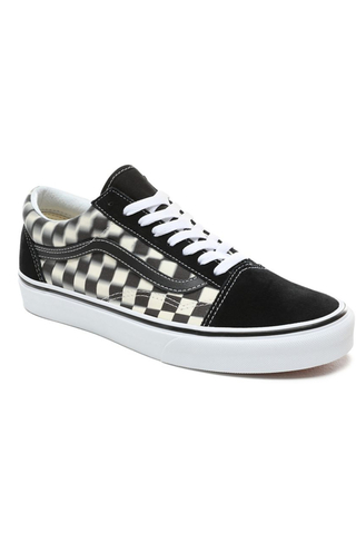 Vans old clearance skool checkerboard blur