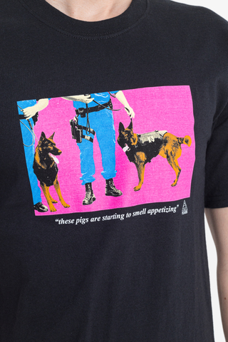 Koszulka HUF X Pleasures Gang Control