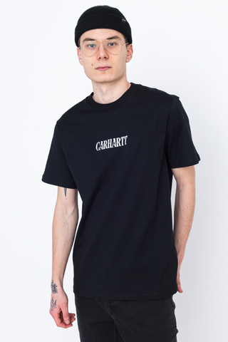 Carhartt WIP Multi Star Script T-shirt Black White I030198-0D2XX