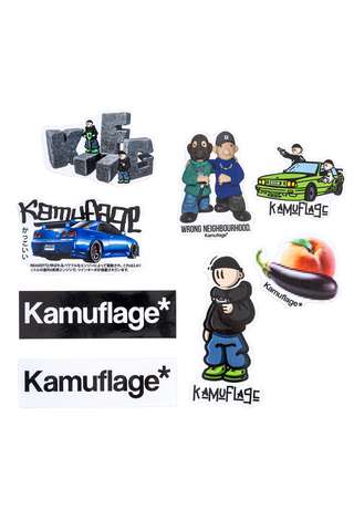 Kamuflage Sticker Pack V