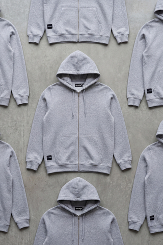 Mikina Na Zip Kamuflage Basic