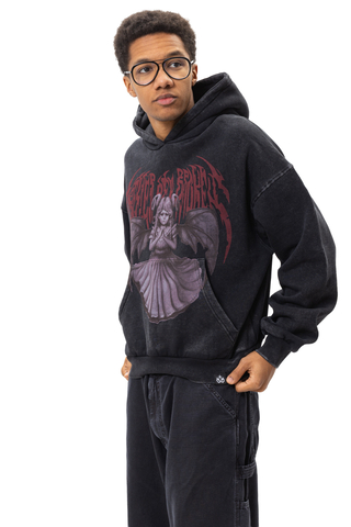 Bluza Z Kapturem Better off Broken Angel Dark Version