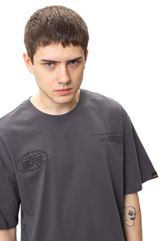 Koszulka Alpha Industries World Logo Backprint