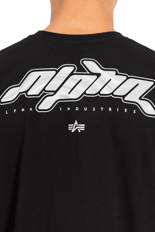 Koszulka Alpha Industries 3D Wavy Backprint