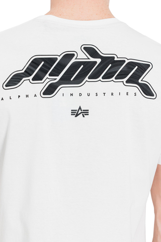 Koszulka Alpha Industries 3D Wavy Backprint