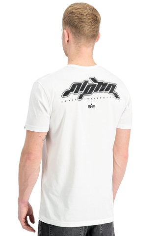 Koszulka Alpha Industries 3D Wavy Backprint