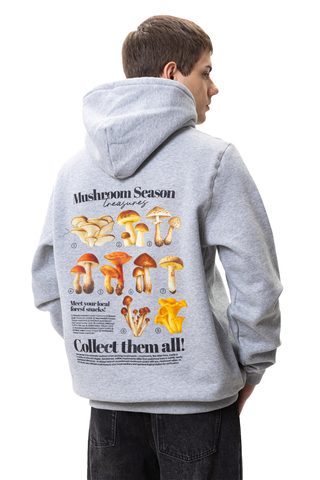 Mikina S Kapucí Palto Mushroom Hunter