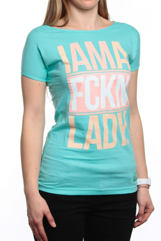 Koszulka Diamante Wear I Am a FCKN Lady