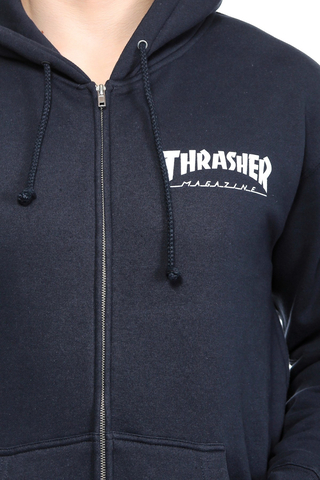 Bluza Zip Thrasher Logo